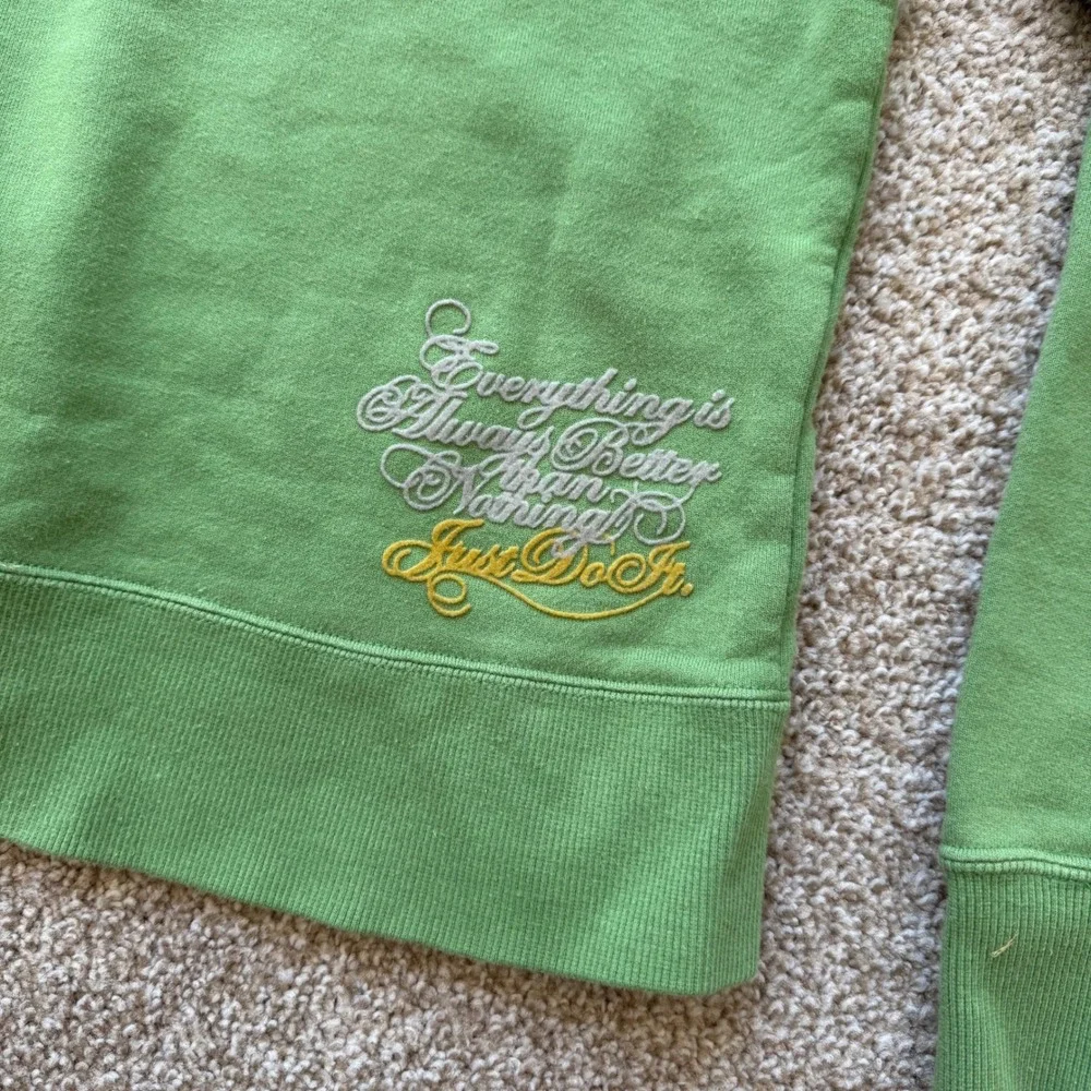 Nike Sweatshirt Kids XL Green Do Something Do Anything Embroidered 204755-348